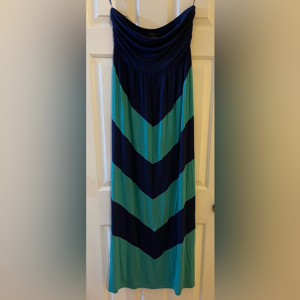 Strapless Maxi Dress